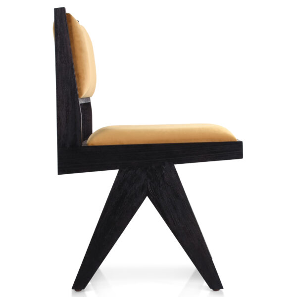 fauteuil-chaise-bois-brûlé-design-1950-jeanneret-vintage-hospitality-mobilier-hôtel-côté