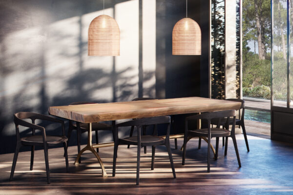 table-repas-a-manger-suar-live-edge-tronc-arbre-massif-rustique-morceau-chaise-enridis-bois-noir