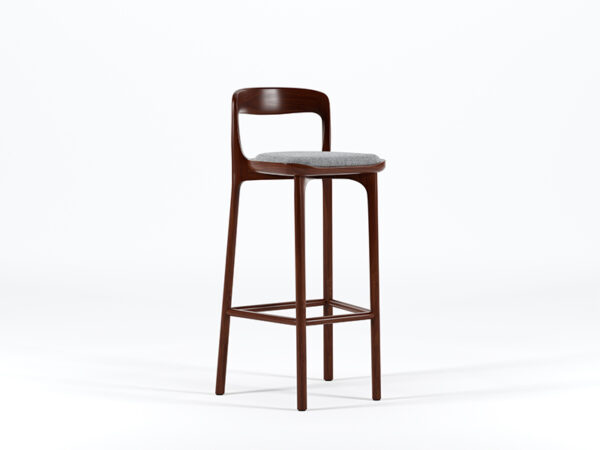 chaise-bar-tabouret-bar-chaise-haute-bois-massif-noyer-design-luxe-bar-hôtellerie-1