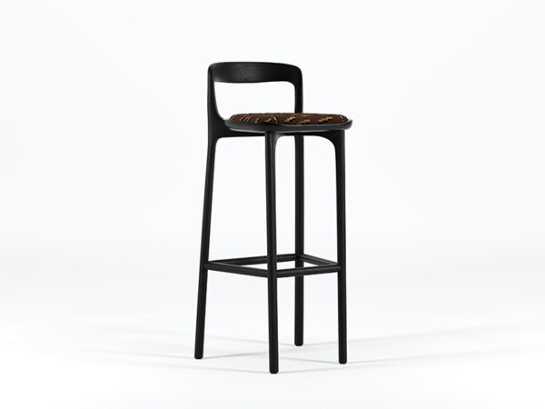 tabouret-bar-chaise-haute-restaurant-bois-brûlé-artisanat-marque-française-design-dedar-1