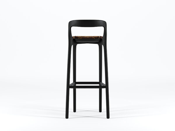 tabouret-bar-chaise-haute-restaurant-bois-brûlé-artisanat-marque-française-design-dedar-3