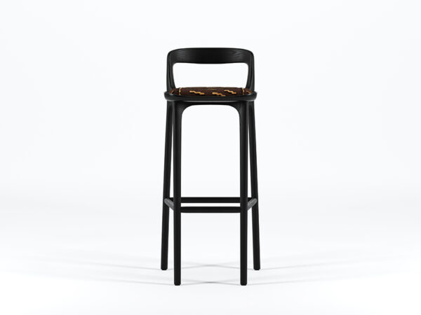 tabouret-bar-chaise-haute-restaurant-bois-brûlé-artisanat-marque-française-design-dedar-6