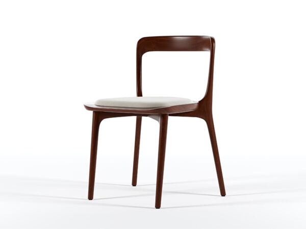 chaise-de-table-restaurant-bureau-bois-massif-noyer-design-maison-saman-1-crème